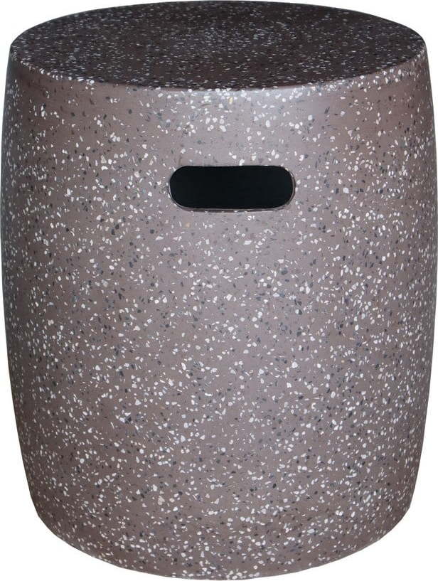 Terrazzo kulatý zahradní odkládací stolek ø 40 cm Terrazzo – LDK Garden LDK Garden