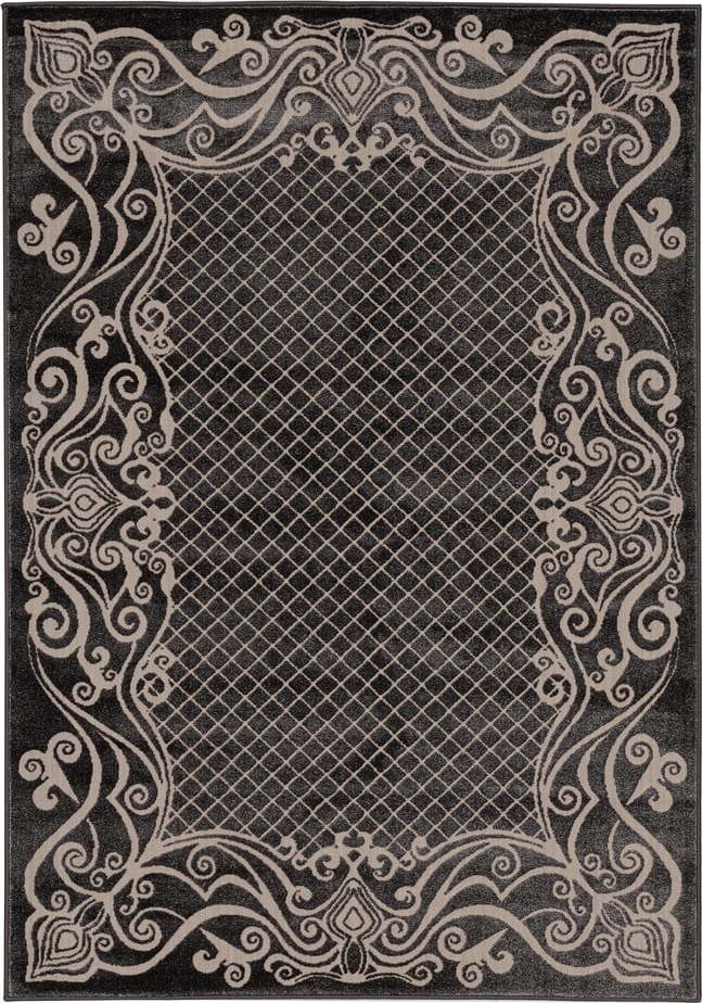 Tmavě šedý koberec 240x330 cm Soft – FD FD