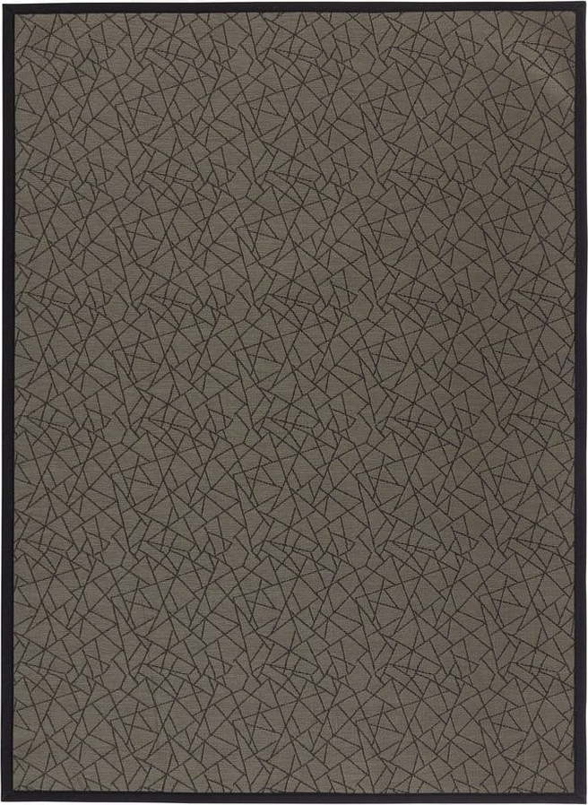 Tmavě šedý koberec z PVC 180x250 cm Geo Gold – Casa Selección Casa Selección