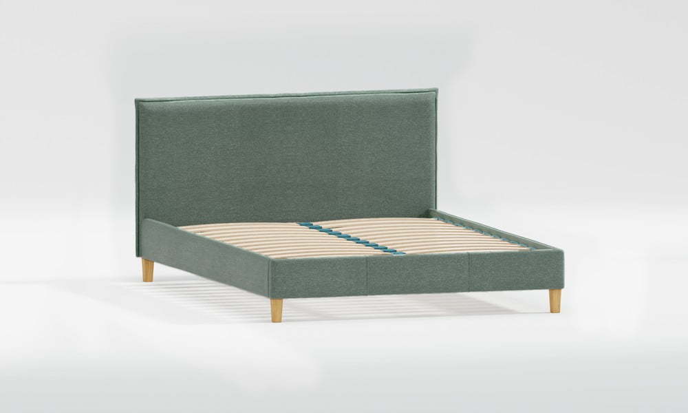 Zelená čalouněná jednolůžková postel s roštem 90x200 cm Tina – Ropez Ropez