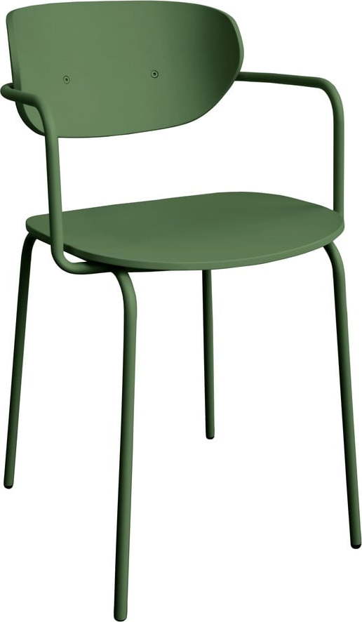 Zelené jídelní židle v sadě 4 ks Arch – Hübsch Hübsch