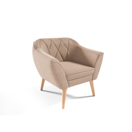 Křeslo 198 MISS Hnědá I Signal-nabytek