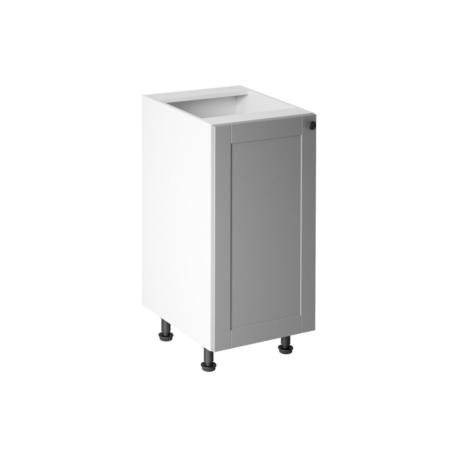 Kuchyňská skříňka LINEA D40 Bílá-šedá GALA
