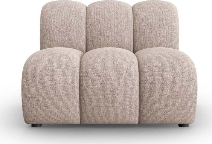 Béžový modul pohovky (středový díl) Lupine – Micadoni Home Micadoni Home