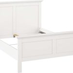 Bílá dvoulůžková postel 140x200 cm Paris – Tvilum Tvilum