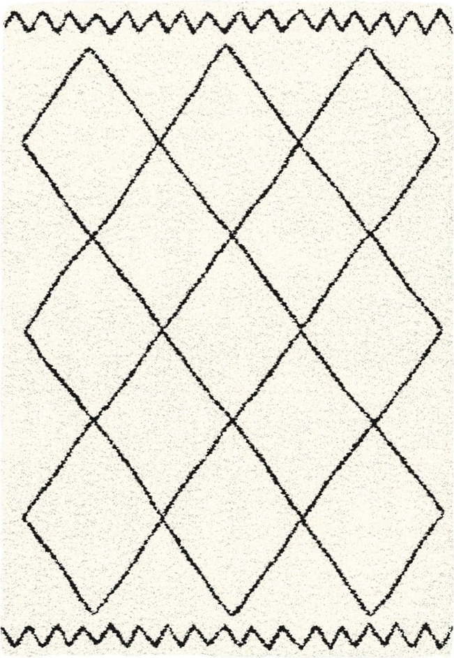 Bílý koberec 160x230 cm Saoura – douceur d'intérieur Douceur d intérieur
