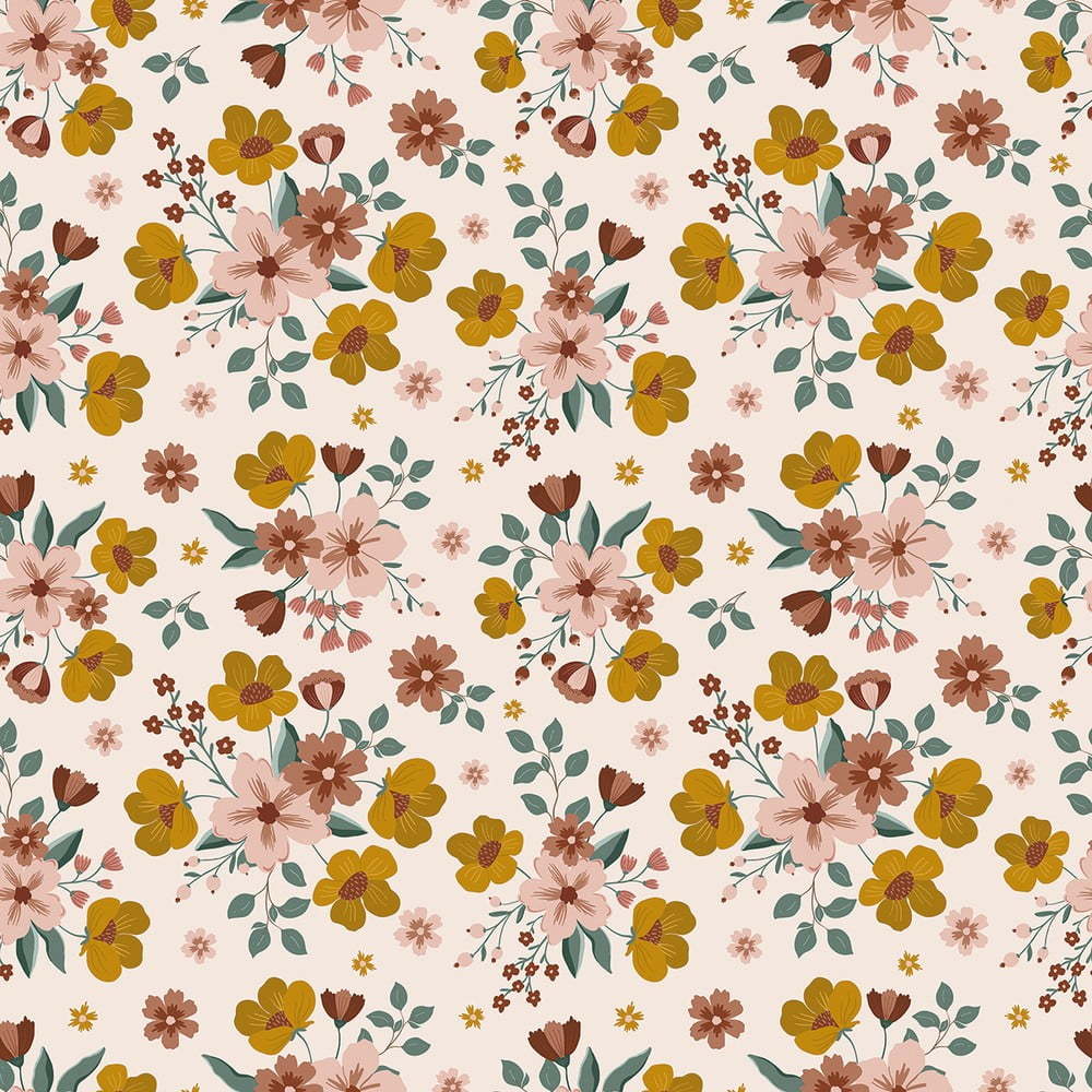 Dětská tapeta 10 m x 50 cm Fall Bouquets – Lilipinso Lilipinso