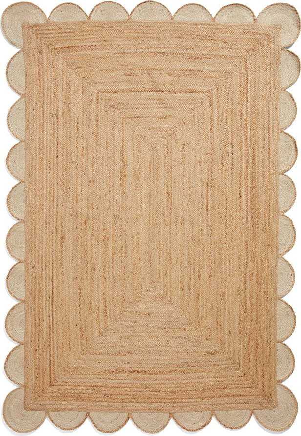 Jutový koberec v přírodní barvě 160x230 cm Savannah Jute – Think Rugs Think Rugs