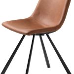 Koňakově hnědá jídelní židle Yukon – Unique Furniture Unique Furniture