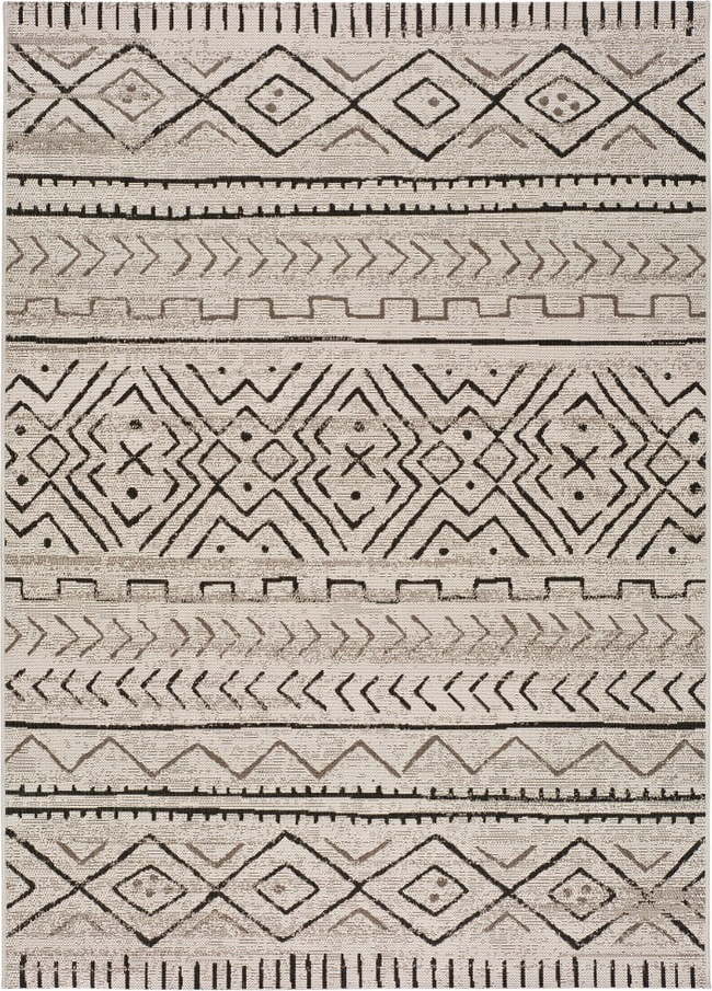 Šedobéžový venkovní koberec Universal Libra Grey Garro