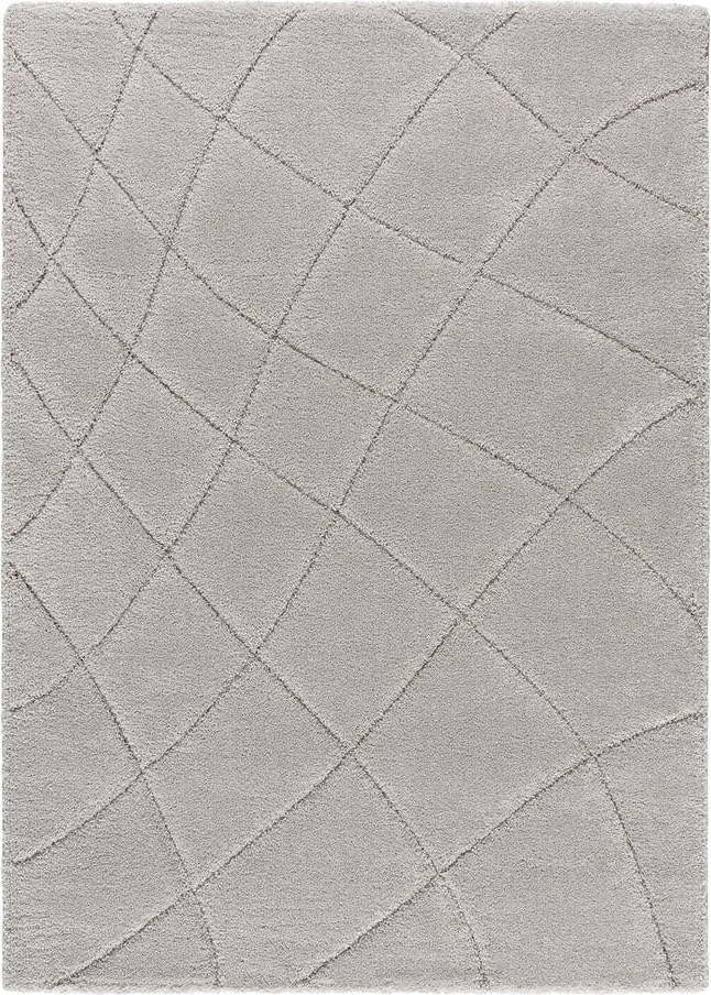Světle šedý koberec 133x190 cm Molier – Universal Universal