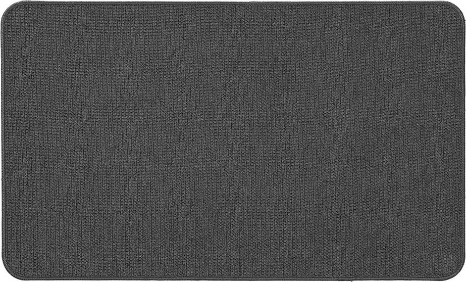 Tmavě šedý koberec 45x75 cm Simeo – douceur d'intérieur Douceur d intérieur