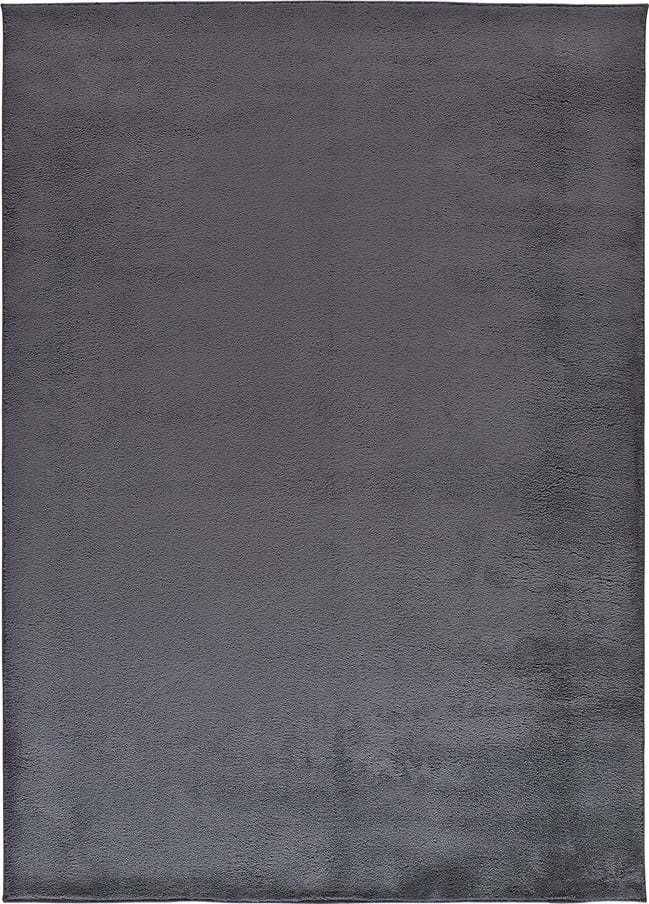 Tmavě šedý koberec z mikrovlákna 160x220 cm Coraline Liso – Universal Universal