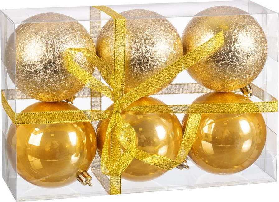 Vánoční koule v sadě 6 ks – Casa Selección Casa Selección