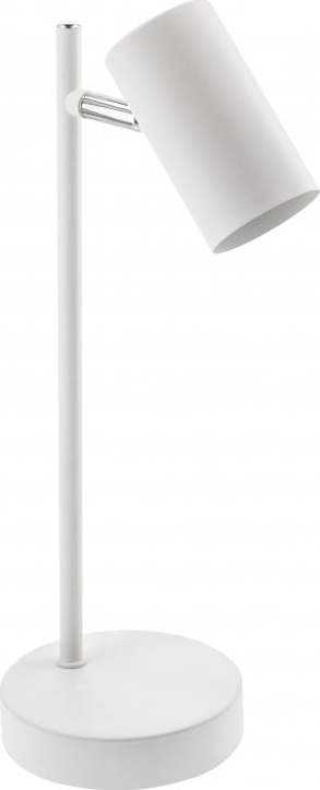 Bílá stolní lampa s kovovým stínidlem (výška 35 cm) Veneto – GTV GTV