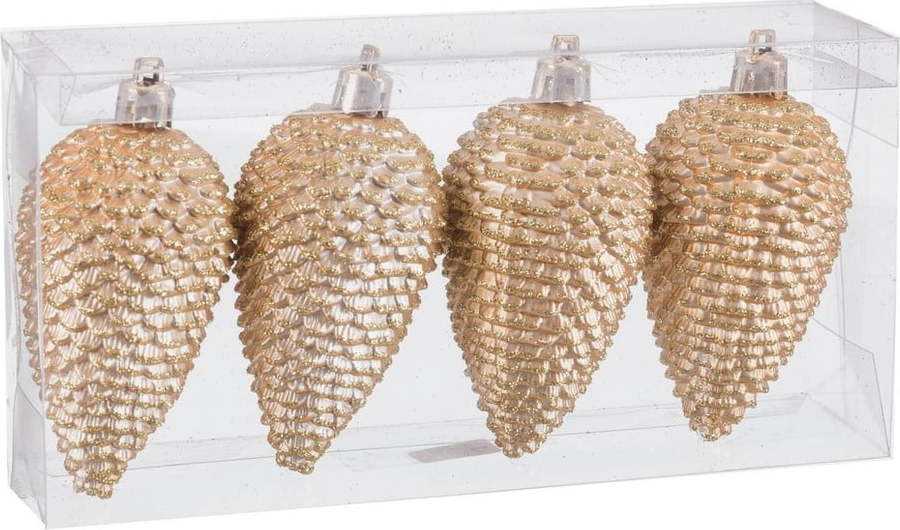 Vánoční ozdoby v sadě 4 ks ø 5 cm Cone – Casa Selección Casa Selección