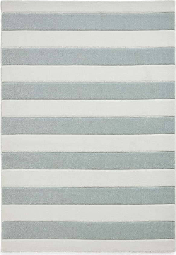 Koberec v mentolové barvě 80x150 cm Cove Stripe – Catherine Lansfield Catherine Lansfield