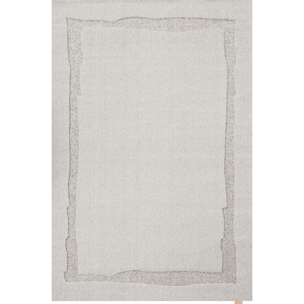 Světle šedý vlněný koberec 160x230 cm Morphic Rocca – Agnella Agnella