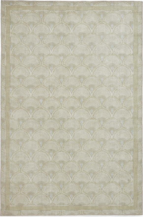 Světle zelený pratelný koberec 152x230 cm Deco Peacock – Catherine Lansfield Catherine Lansfield
