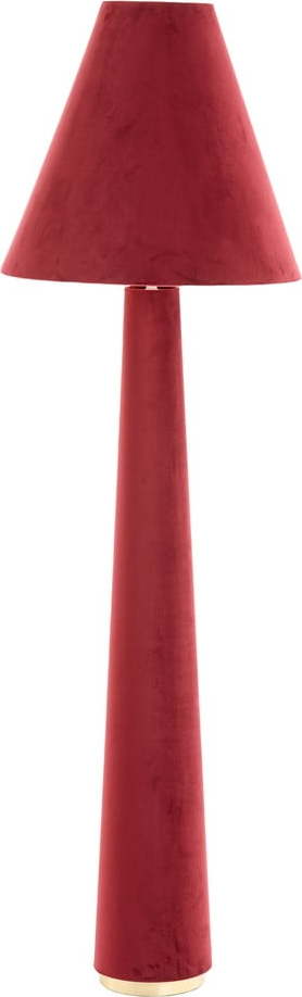Červená stojací lampa s textilním stínidlem (výška 168 cm) Devia – Light & Living Light & Living