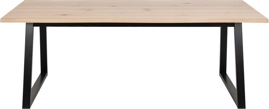 Jídelní stůl s deskou v dubovém dekoru 100x220 cm Malika – Actona Actona