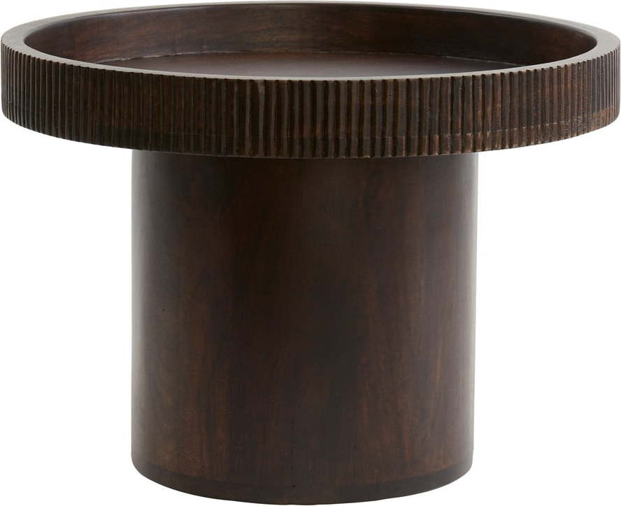 Kulatý odkládací stolek z mangového dřeva ø 50 cm Kalomo – Light & Living Light & Living