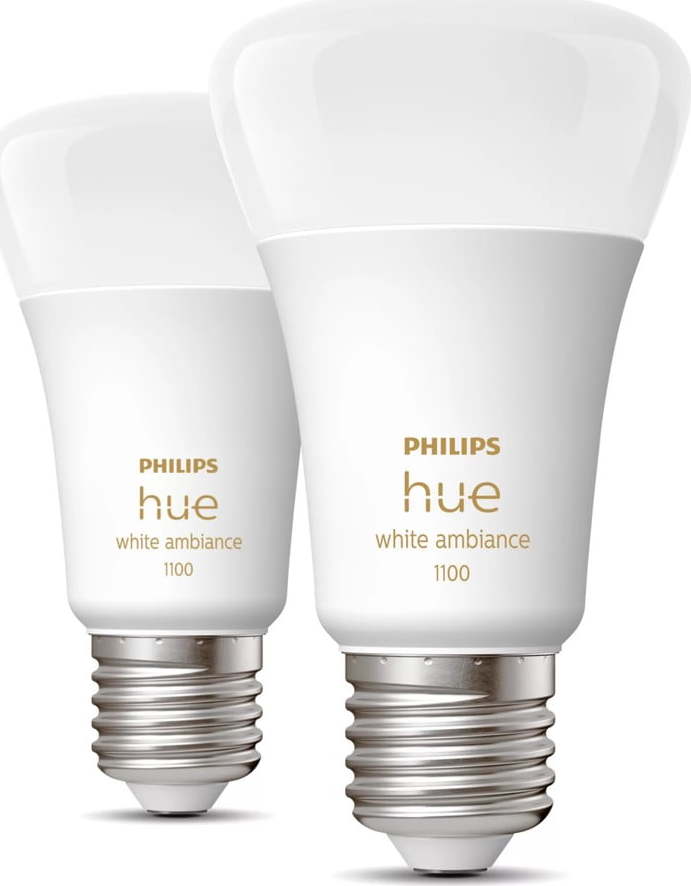 LED smart žárovky v sadě 2 ks E27