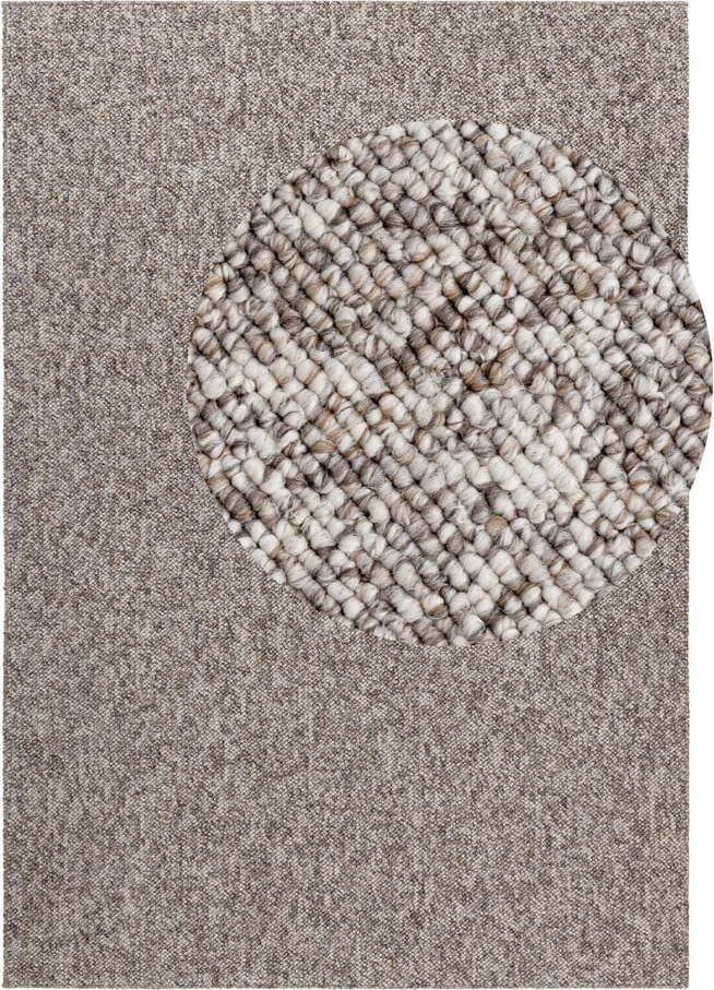 Šedý pratelný koberec 160x230 cm Rocco Taupe – Elle Decoration Elle Decoration