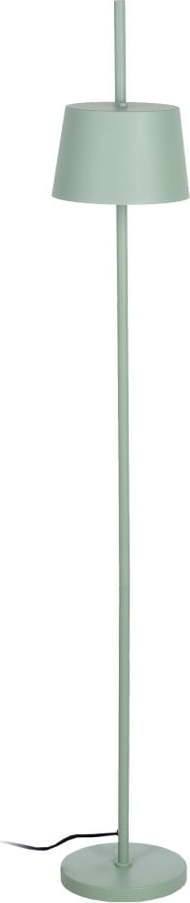 Stojací lampa v mentolové barvě s kovovým stínidlem (výška 150 cm) – Ixia Ixia
