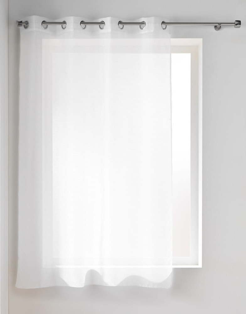 Bílá voálová záclona 140x180 cm Lissea – douceur d'intérieur Douceur d intérieur