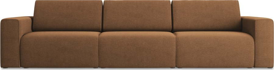 Hnědá modulární pohovka 314 cm Kalea – Makamii Makamii