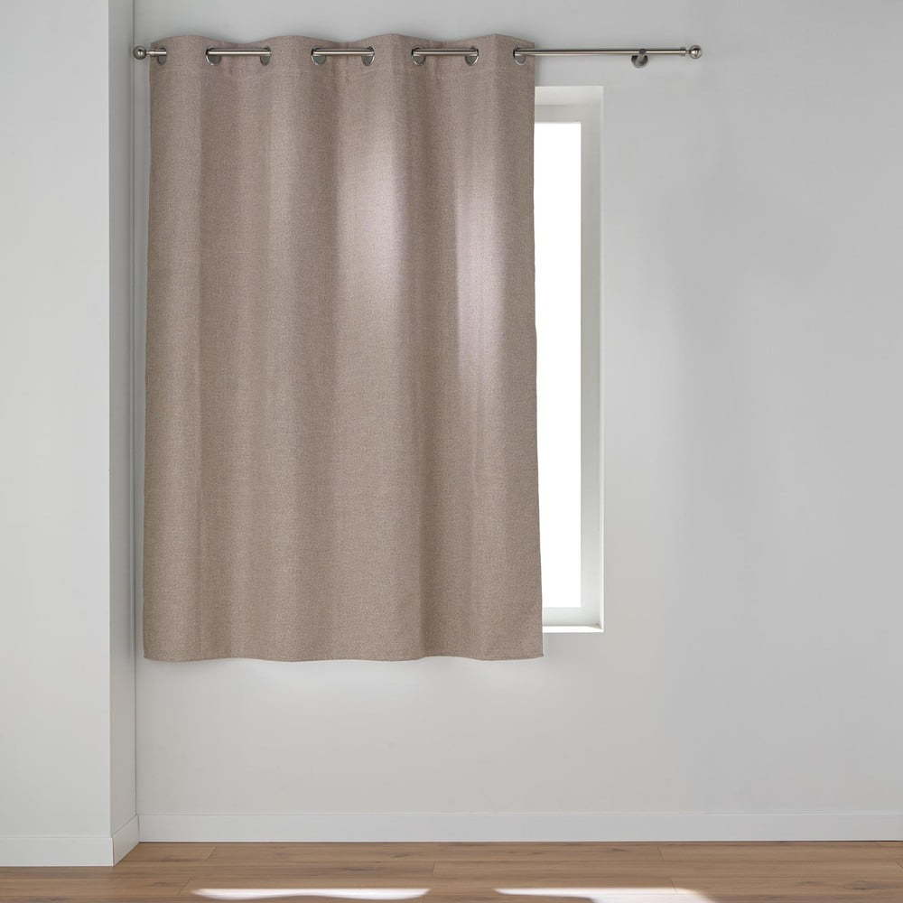 Hnědý zatemňovací závěs 140x180 cm Crepuscule – douceur d'intérieur Douceur d intérieur
