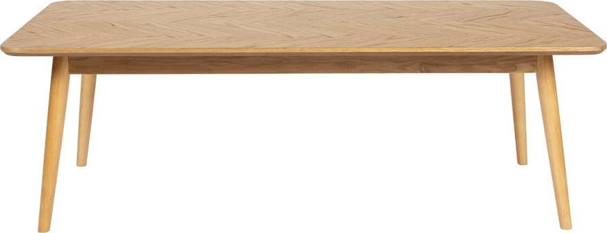 Konferenční stolek s deskou v dubovém dekoru v přírodní barvě 60x120 cm Fabio – White Label White Label