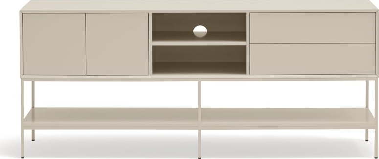 Krémový TV stolek 175x74x45 cm Platt – Teulat Teulat