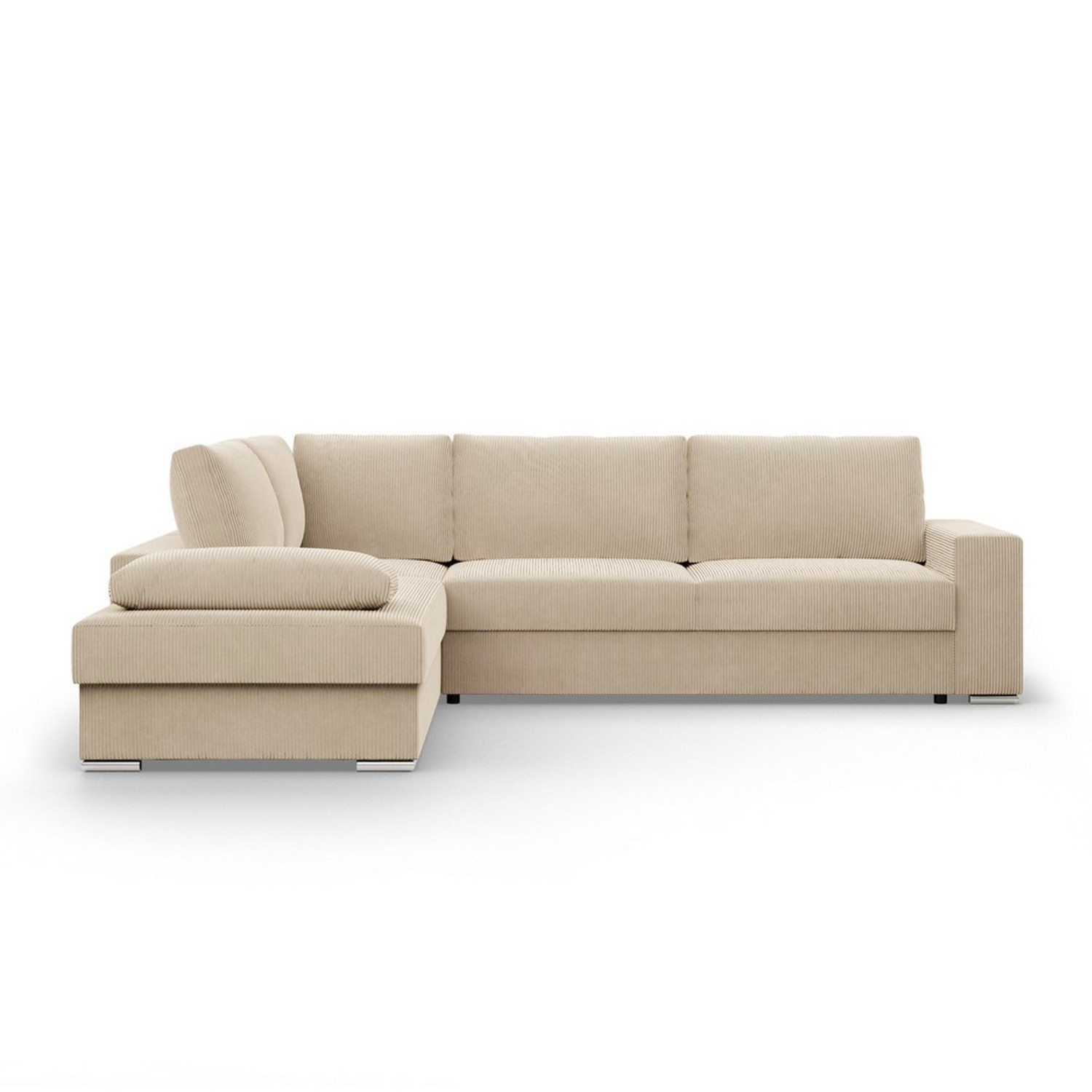 Rohová rozkládací sedací souprava FESTINA Béžová Signal-nabytek