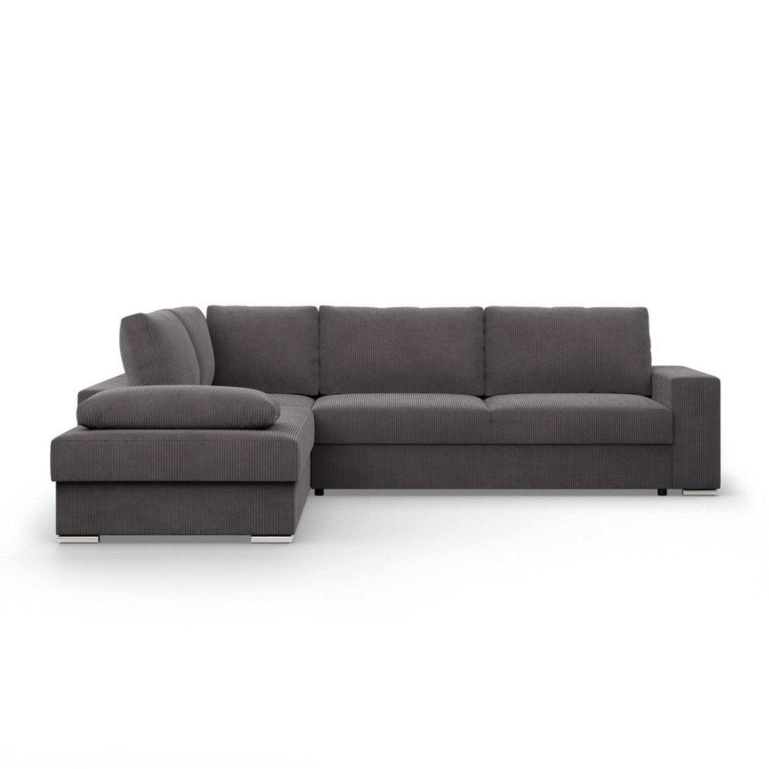 Rohová rozkládací sedací souprava FESTINA Šedá Signal-nabytek