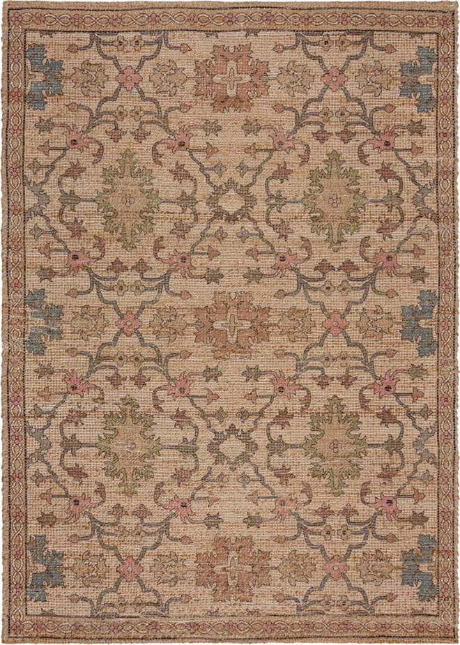 Ručně tkaný koberec s příměsí juty v přírodní barvě 120x170 cm Celine Jute Global – Flair Rugs Flair Rugs