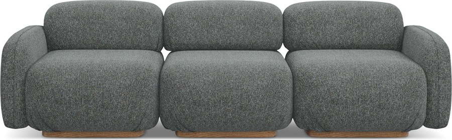 Šedá modulární pohovka 270 cm Ailani – Makamii Makamii