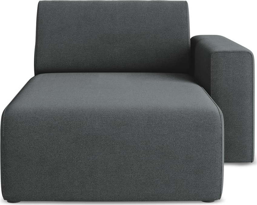 Šedý modul pohovky (pravý roh) Kalea – Makamii Makamii