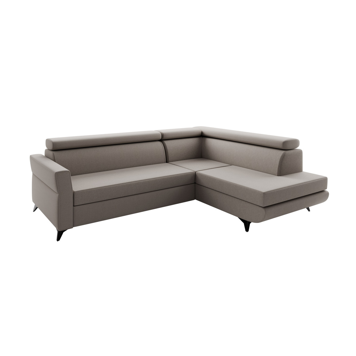 Rohová rozkládací sedací souprava BERGAMO Pravá Stollechmeble