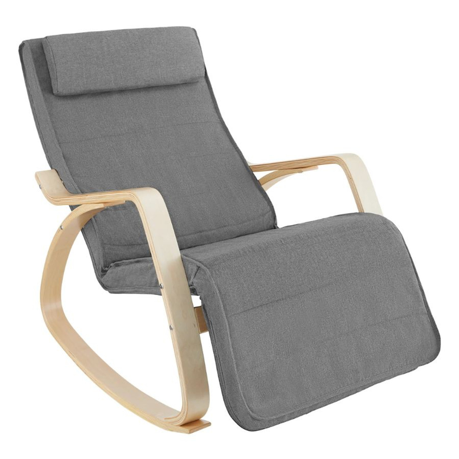 Houpací křeslo SUZI Tmavě šedá SG-nábytek