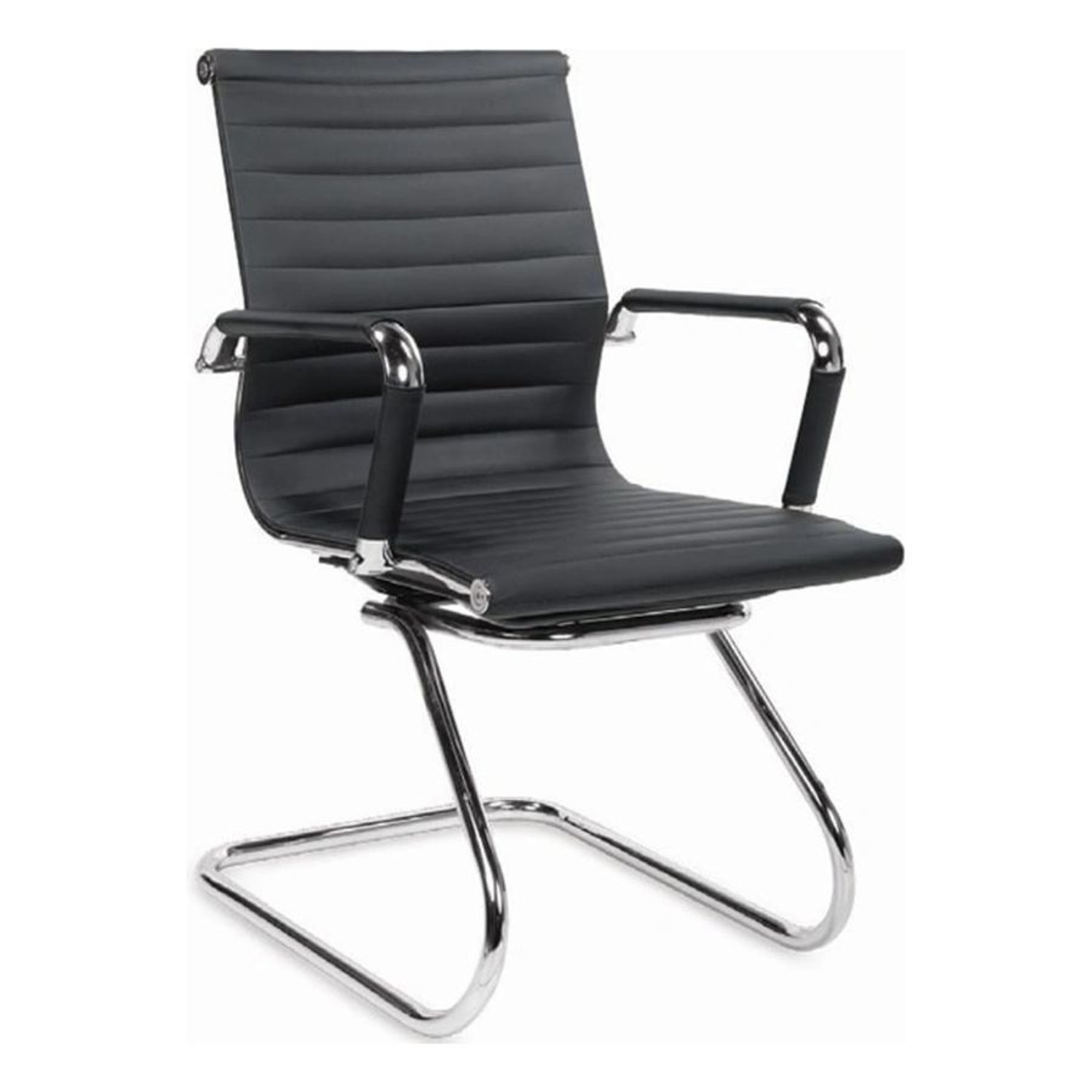 Konferenční židle DELUXE skid Černá SG-nábytek