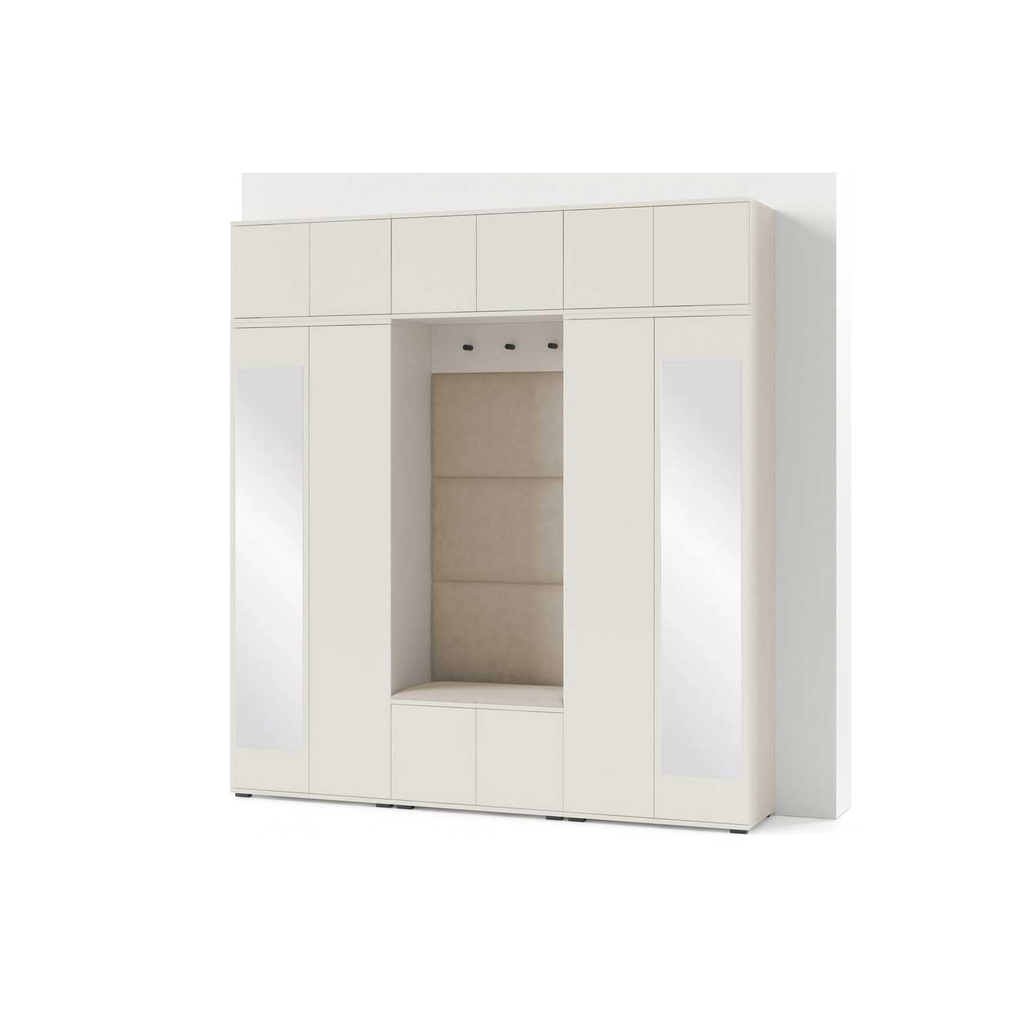 Předsíňová stěna BIANCO II Bez zrcadla Béžová SG nabytek