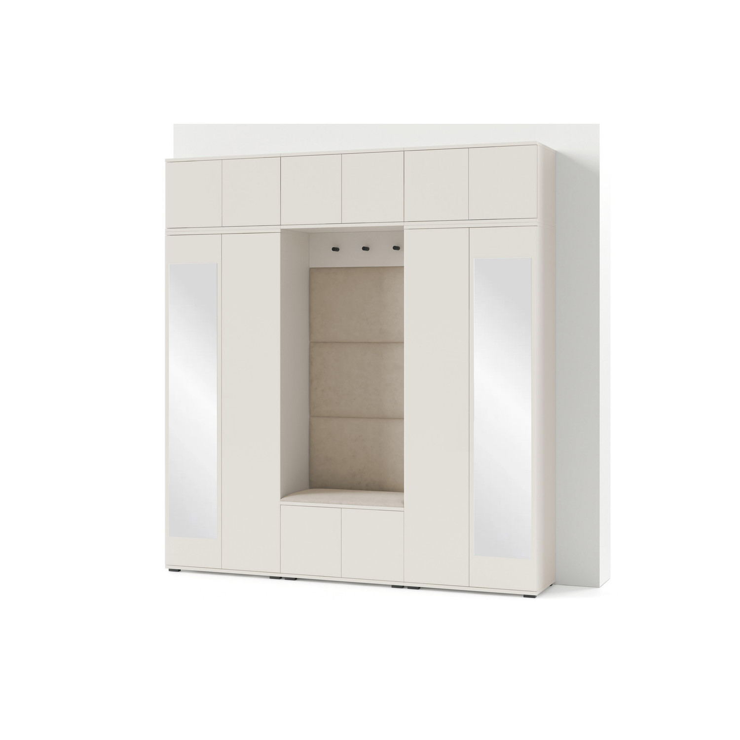 Předsíňová stěna BIANCO II Bez zrcadla Fialová SG nabytek