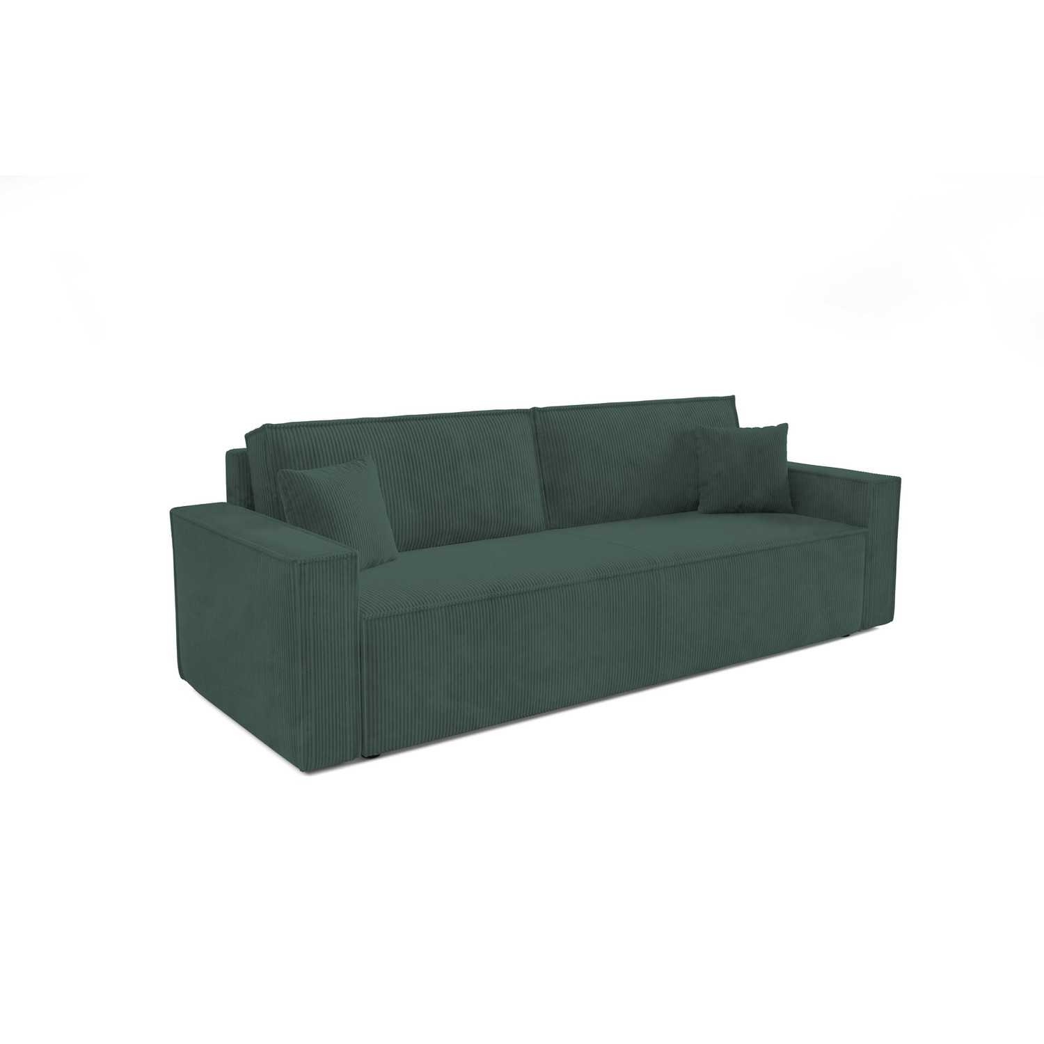 Velká rozkládací pohovka BASIC Zelená I SG nabytek