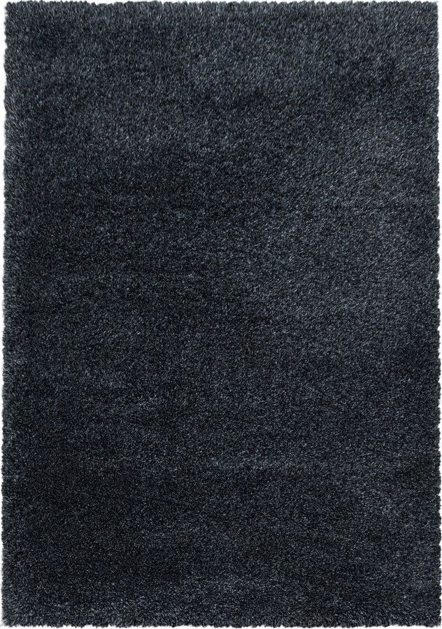 Antracitový koberec 120x170 cm Fluffy – Ayyildiz Carpets Ayyildiz Carpets