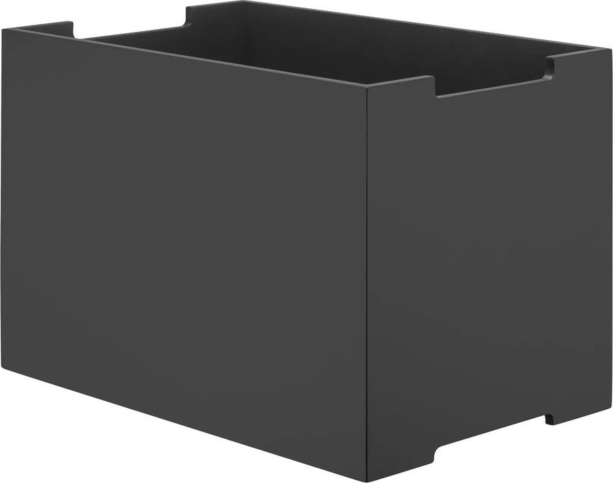 Antracitový úložný box 25x39x27 cm Kasane L – Blomus Blomus