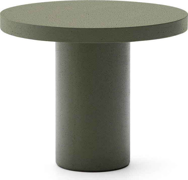 Betonový kulatý zahradní jídelní stůl ø 90 cm Aiguablava – Kave Home Kave Home