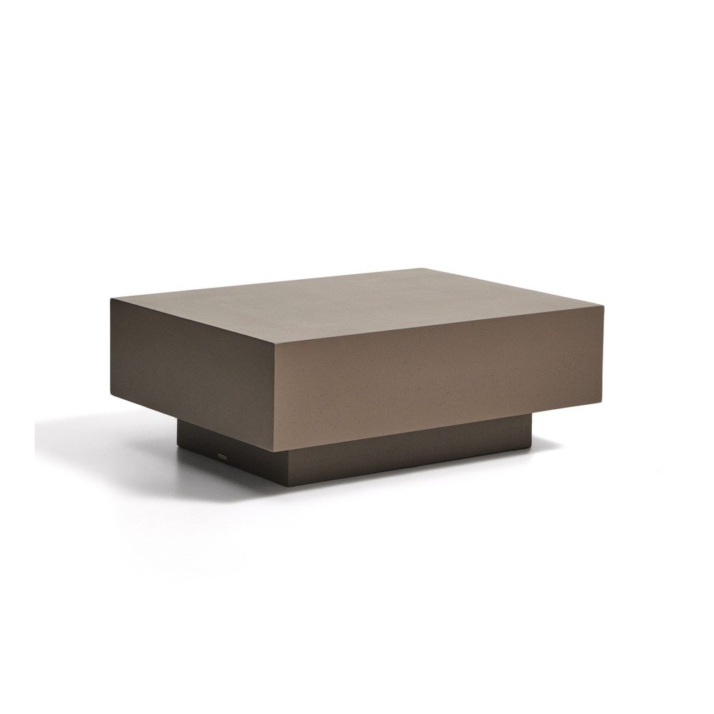 Betonový zahradní konferenční stolek 60x80 cm Rustella – Kave Home Kave Home