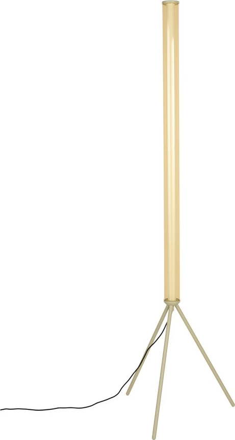 Béžová LED stmívatelná stojací lampa se skleněným stínidlem (výška 156 cm) Scotty – Zuiver Zuiver